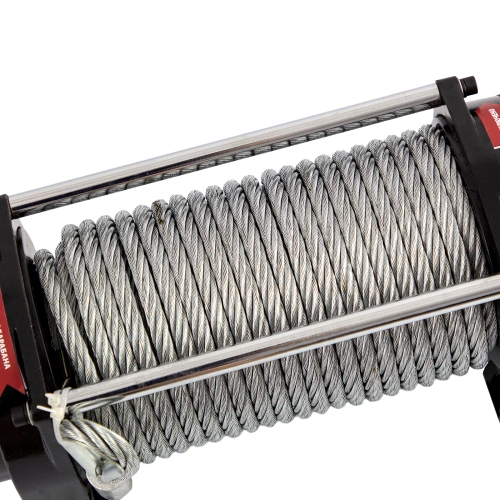 Лебедка автомобильная электрическая LB-4000, 4.5 т, 3.7 кВт, 12 В Denzel по ценам производителя в Екатеринбурге с доставкой по всей России