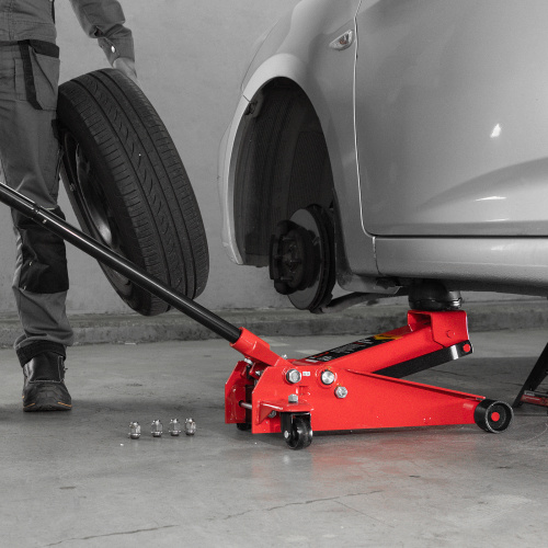 Домкрат гидравлический подкатной, 3 т, h подъема 130-465 мм Sparta по ценам производителя в Екатеринбурге с доставкой по всей России