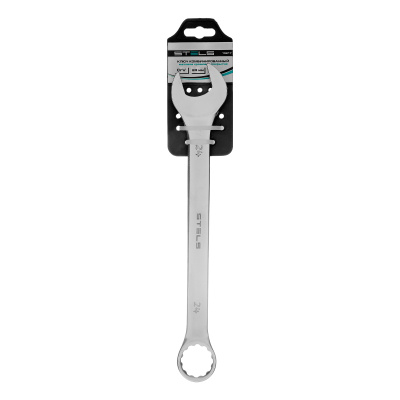 Ключ комбинированный, 24 мм, CrV, матовый хром Stels по ценам производителя в Екатеринбурге с доставкой по всей России