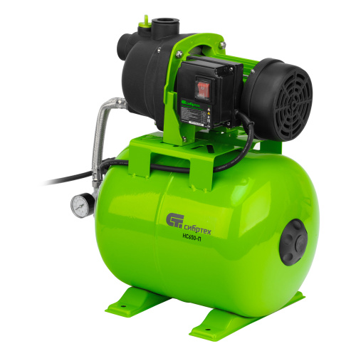 Насосная станция НС650-П, 650 Вт, напор 37 м, 3200 л/ч, ресивер 19 л Сибртех по ценам производителя в Екатеринбурге с доставкой по всей России