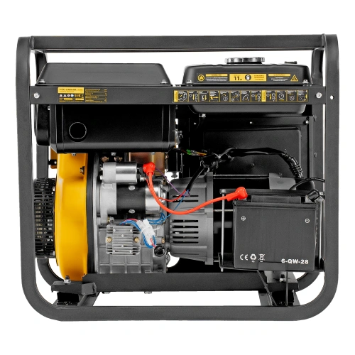 Генератор дизельный DES-55E, 5,5 кВт, 230 В, 11 л, электростартер Denzel по ценам производителя в Екатеринбурге с доставкой по всей России