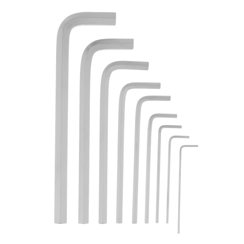 Набор ключей имбусовых HEX, 2-12 мм, CrV, 9 шт, удлиненныее с сатинированным покрытием Matrix по ценам производителя в Екатеринбурге с доставкой по всей России