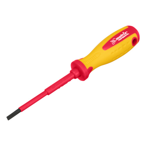 Отвертка Insulated, SL4 x 100 мм, CrMo, до 1000 В, двухкомпонентная рукоятка Matrix Professional по ценам производителя в Екатеринбурге с доставкой по всей России