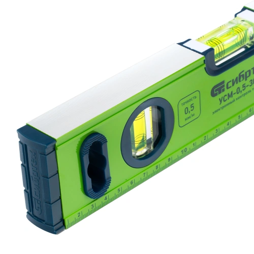 Уровень алюминиевый УСМ-0,5-300, фрезерованный, 3 глазка, магнитный, 300 мм Сибртех по ценам производителя в Екатеринбурге с доставкой по всей России