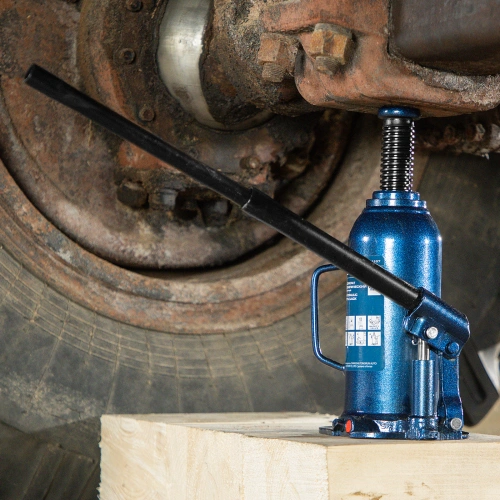 Домкрат гидравлический бутылочный, 12 т, h подъема 227-457 мм Stels по ценам производителя в Екатеринбурге с доставкой по всей России