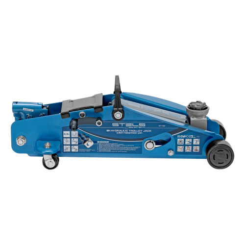 Домкрат гидравлический подкатной 2.5 т, с фиксатором, Safety Pin, 140-385 мм Stels по ценам производителя в Екатеринбурге с доставкой по всей России