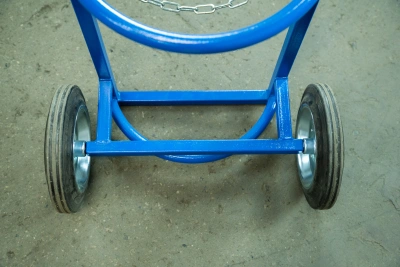 Тележка для пропановых баллонов TOR ПР-1, 1 баллон (литые колеса 250 мм) по ценам производителя в Екатеринбурге с доставкой по всей России