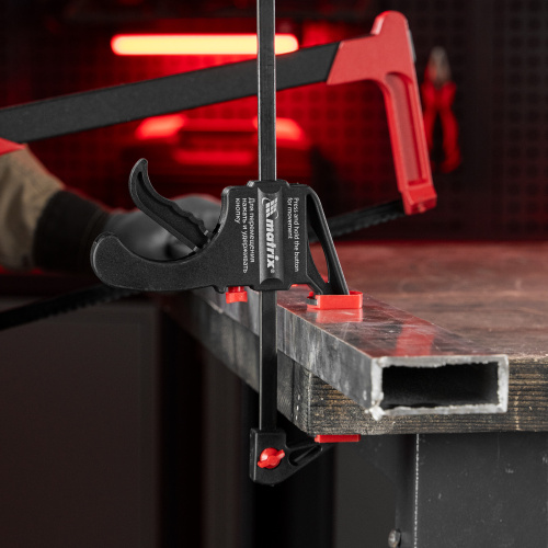 Струбцина универсальная, быстрозажимная, F-образная, 450 х 565 х 45 мм, пластиковый корпус Matrix по ценам производителя в Екатеринбурге с доставкой по всей России