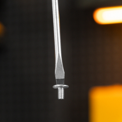 Отвертка, SL6x150 мм, S2, 3к рукоятка Denzel по ценам производителя в Екатеринбурге с доставкой по всей России