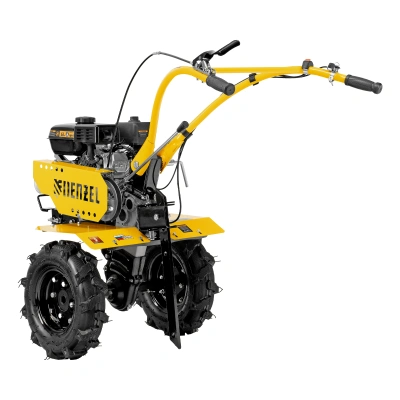 Мотоблок DPT-170, 7 л.с., ремен.сцеп, шир 85 см, глуб 35 см,фрез 3х3,ШОМ,скор 2В/1Н,кол 8" Denzel по ценам производителя в Екатеринбурге с доставкой по всей России