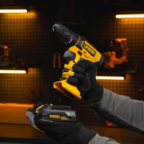 Дрель-шуруповерт аккумуляторная ударная CID-18-0, Li-Ion, 18 В Denzel по ценам производителя в Екатеринбурге с доставкой по всей России