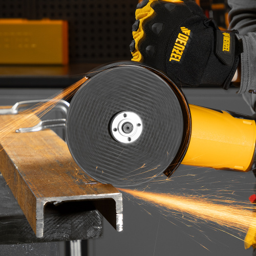 Машина шлифовальная угловая AG150-1500, 1500 Вт, 150 мм, 8500 об/мин Denzel по ценам производителя в Екатеринбурге с доставкой по всей России