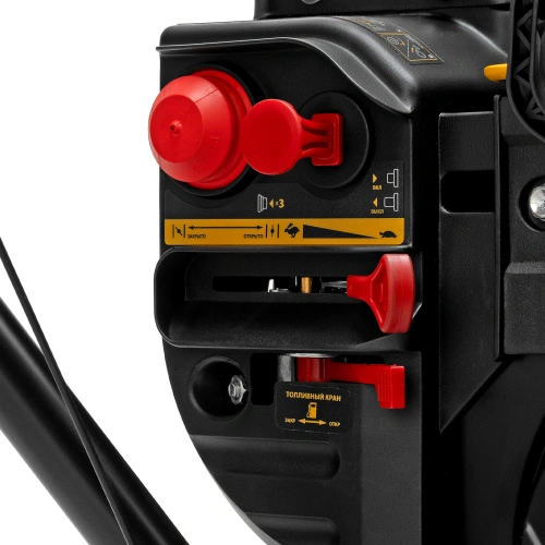 Бензиновая снегоуборочная машина SBM 610S PRO, 212 cc, электростартер, фара, обогрев Denzel по ценам производителя в Екатеринбурге с доставкой по всей России