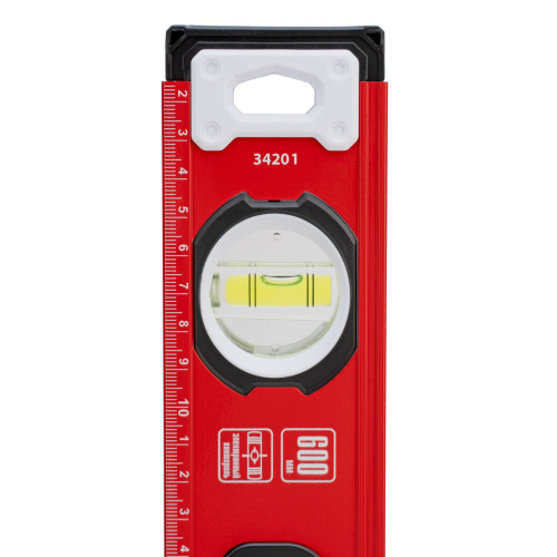 Уровень алюминиевый, фрезерованный, 3 глазка, рукоятки, 600 мм Matrix по ценам производителя в Екатеринбурге с доставкой по всей России