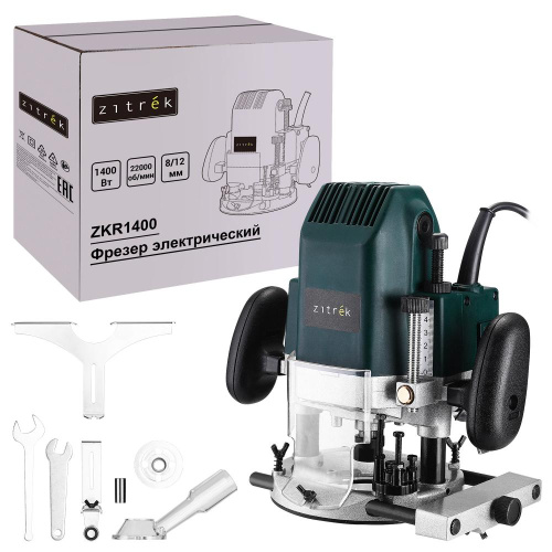 Фрезер электрический Zitrek ZKR1400, 8/12 мм, 1400 Вт по ценам производителя в Екатеринбурге с доставкой по всей России