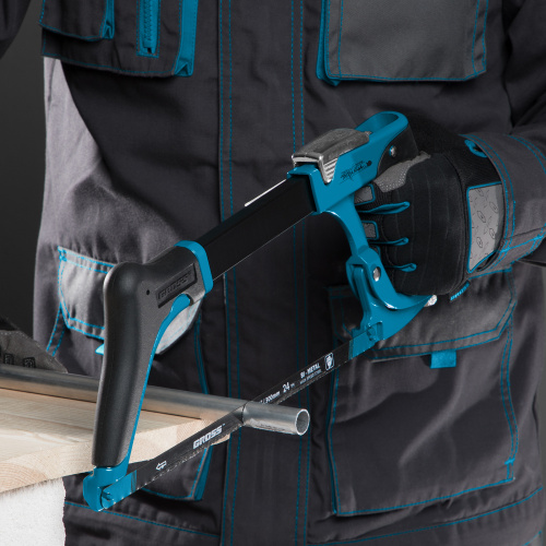 Ножовка по металлу "Piranha", 300 мм, рычажный механизм натяжения полотна Gross по ценам производителя в Екатеринбурге с доставкой по всей России