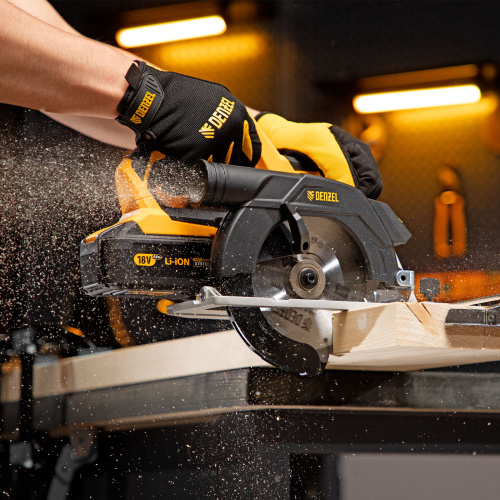 Пила циркулярная аккумуляторная бесщет. CCS-165-0, 18В Li-Ion Denzel по ценам производителя в Екатеринбурге с доставкой по всей России
