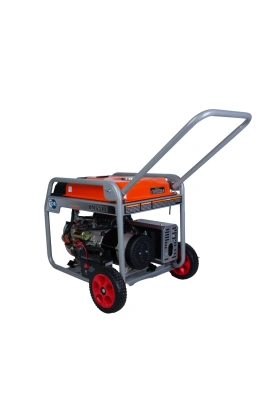 Генератор бензиновый 5,0 кВт 220В 27 л с электростартером и колесами TOR KM6500H купить в Москве с доставкой по всей России | ProtosMarket.ru