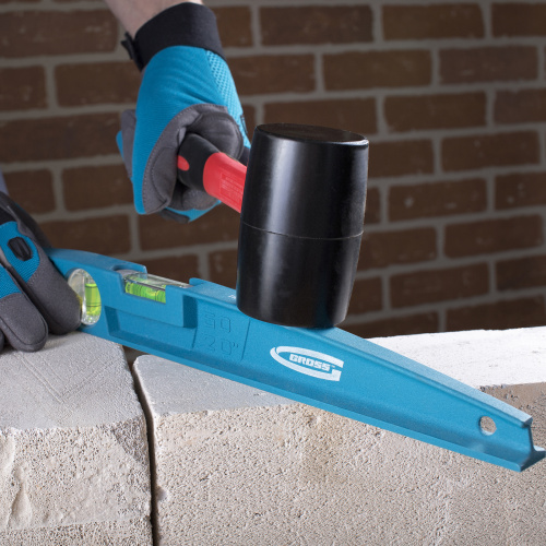 Уровень литой, 500 мм, 2 глазка Gross по ценам производителя в Екатеринбурге с доставкой по всей России