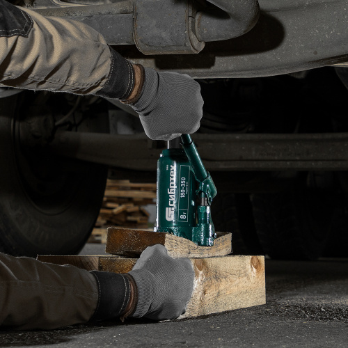 Домкрат гидравлический бутылочный, 8 т, 180-350 мм Сибртех по ценам производителя в Екатеринбурге с доставкой по всей России