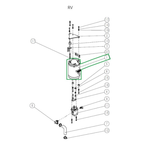 Электродвигатель масляного насоса для ричтрака RV (48V) по ценам производителя в Екатеринбурге с доставкой по всей России