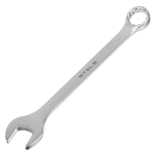 Набор ключей комбинированных 6-22 мм, 12 шт, CrV, матовый хром Stels по ценам производителя в Екатеринбурге с доставкой по всей России