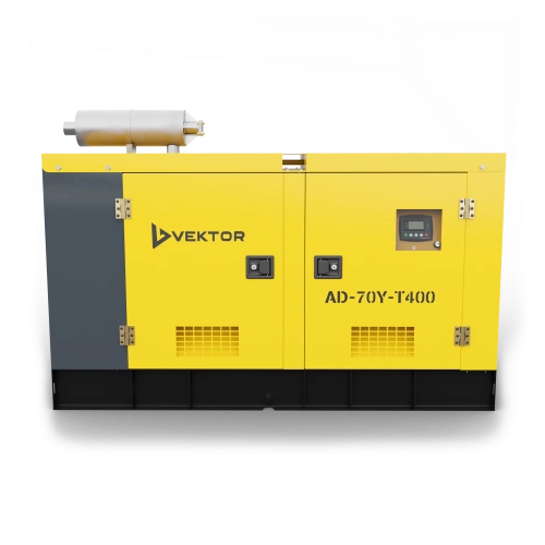 Дизельный генератор Vektor AD-70Y-T400 в шумозащитном кожухе по ценам производителя в Екатеринбурге с доставкой по всей России