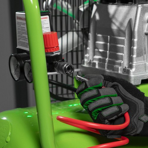 Компрессор воздушный КР-2200/100, 2.2 кВт, 350 л/мин, 100 л, ременной привод, масляный Сибртех по ценам производителя в Екатеринбурге с доставкой по всей России