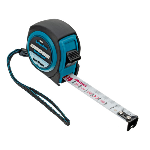 Рулетка Komfortabel 5 м х 19 мм,обрезиненный корпус Gross по ценам производителя в Екатеринбурге с доставкой по всей России