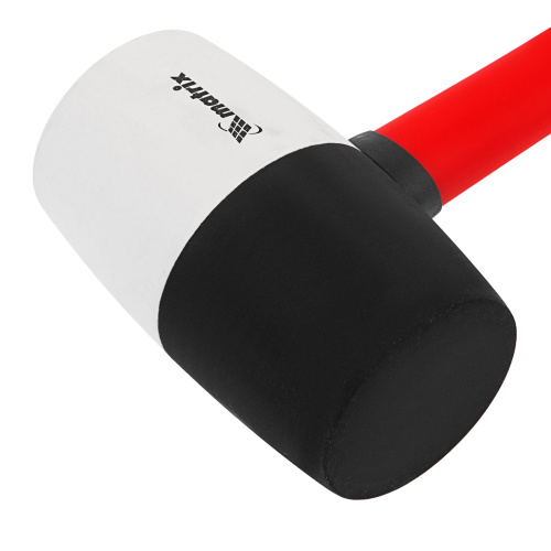 Киянка резиновая, 910 г, черно-белая резина, фибергласовая рукоятка Matrix по ценам производителя в Екатеринбурге с доставкой по всей России