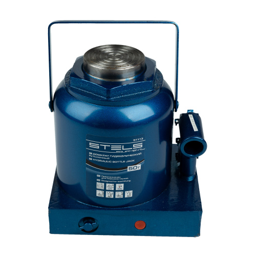 Домкрат гидравлический бутылочный, 50 т, H подъема 236-356 мм Stels по ценам производителя в Екатеринбурге с доставкой по всей России