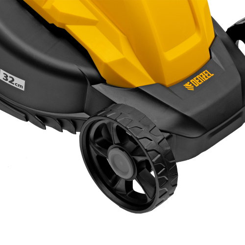 Газонокосилка электрическая GM-1100, 1100 Вт, шир. 32 см, 3 уров., травосб. 30 л Denzel по ценам производителя в Екатеринбурге с доставкой по всей России