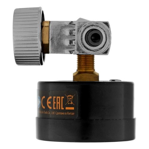 Регулятор давления с манометром для краскораспылителя K1500, 12 бар, 1/4" Denzel по ценам производителя в Екатеринбурге с доставкой по всей России