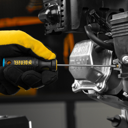 Отвертка, SL3х100 мм, S2, 3к рукоятка Denzel по ценам производителя в Екатеринбурге с доставкой по всей России