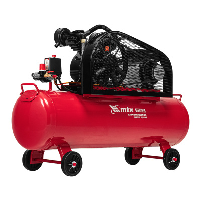 Компрессор воздушный ременный привод КР2500/80, 2,5 кВт, 80 литров, 420 л/мин МТХ по ценам производителя в Екатеринбурге с доставкой по всей России