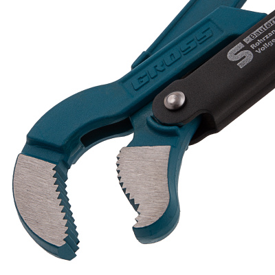 Ключ трубный рычажный 1.5, №2, цельнокованый, CrV, тип "S" Gross по ценам производителя в Екатеринбурге с доставкой по всей России