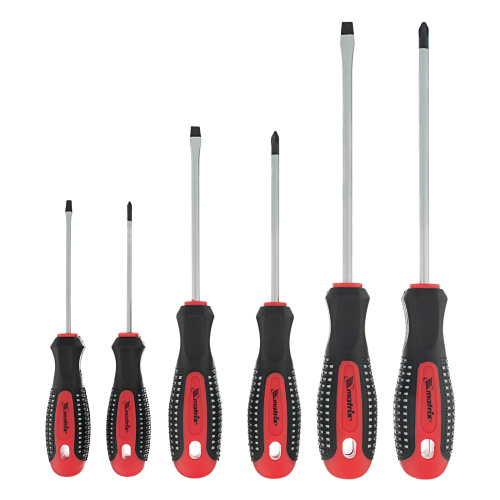 Набор профессиональных отверток Fusion, CrV, трехкомпонентная рукоятка antislip, 6 шт Matrix по ценам производителя в Екатеринбурге с доставкой по всей России