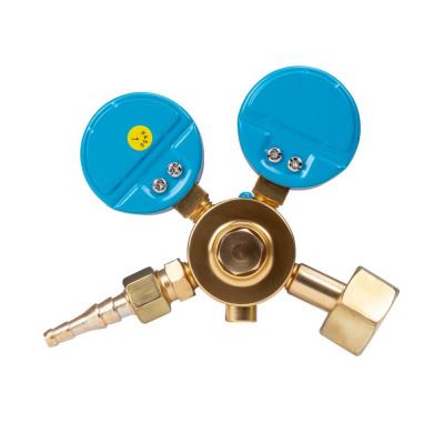 Редуктор БКО-50-СВ (кислородный, 2 манометра) купить в Москве с доставкой по всей России | ProtosMarket.ru