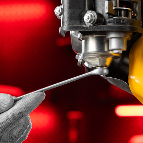 Ключ комбинированный, 10 мм, CrV, матовый хром Matrix по ценам производителя в Екатеринбурге с доставкой по всей России