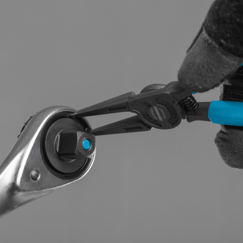 Съемник, 175 мм, для внешних стопорных колец (19-60 мм) прямые губки (разжим) Gross по ценам производителя в Екатеринбурге с доставкой по всей России