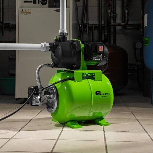 Насосная станция НС850-П, 850 Вт, напор 42 м, 3500 л/ч, ресивер 19 л Сибртех по ценам производителя в Екатеринбурге с доставкой по всей России