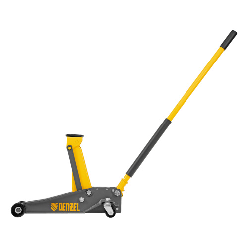Домкрат гидравлический подкатной, 3 т, 125-470 мм, быстрый подъем, проф. Denzel по ценам производителя в Екатеринбурге с доставкой по всей России