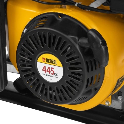 Генератор бензиновый PS 80 EA, 8.0 кВт, 230 В, 25 л, коннектор автоматики, электростартер Denzel по ценам производителя в Екатеринбурге с доставкой по всей России