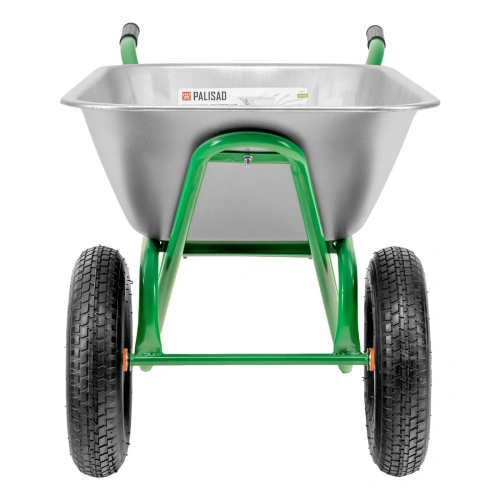 Тачка садово-строительная, 2-х колесная, усиленная, грузоподъемность 320 кг, объем 100 л Palisad по ценам производителя в Екатеринбурге с доставкой по всей России
