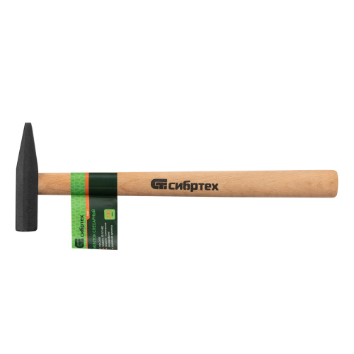 Молоток слесарный 200 г, квадратный боек, деревянная рукоятка Сибртех по ценам производителя в Екатеринбурге с доставкой по всей России