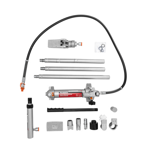 Растяжка гидравлическая, 4 т, набор из 17 предметов, 7 сменных насадок, в пластиковом кейсе Matrix по ценам производителя в Екатеринбурге с доставкой по всей России