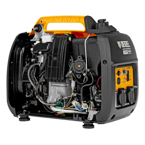 Генератор инверторный GT-2200iS, 2.2 кВт, 230 В, бак 4 л, закрытый корпус, ручной старт Denzel по ценам производителя в Екатеринбурге с доставкой по всей России