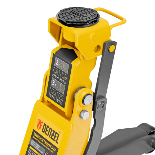 Домкрат гидравлический подкатной, 2/3 т, 98-770 мм, быстрый подъем, низ. подхват, проф, SUV Denzel по ценам производителя в Екатеринбурге с доставкой по всей России