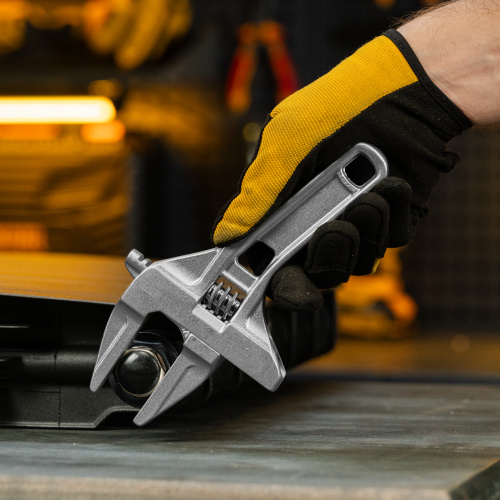 Ключ разводной 205 мм, алюминиевый Denzel по ценам производителя в Екатеринбурге с доставкой по всей России