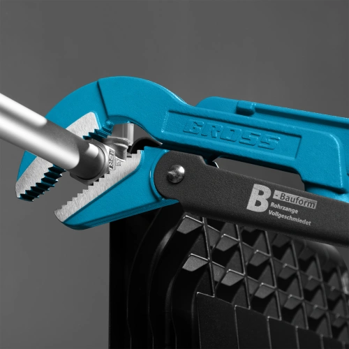 Ключ трубчатый рычажный 1.5, №2, цельнокованый, CrV, тип "B" Gross по ценам производителя в Екатеринбурге с доставкой по всей России